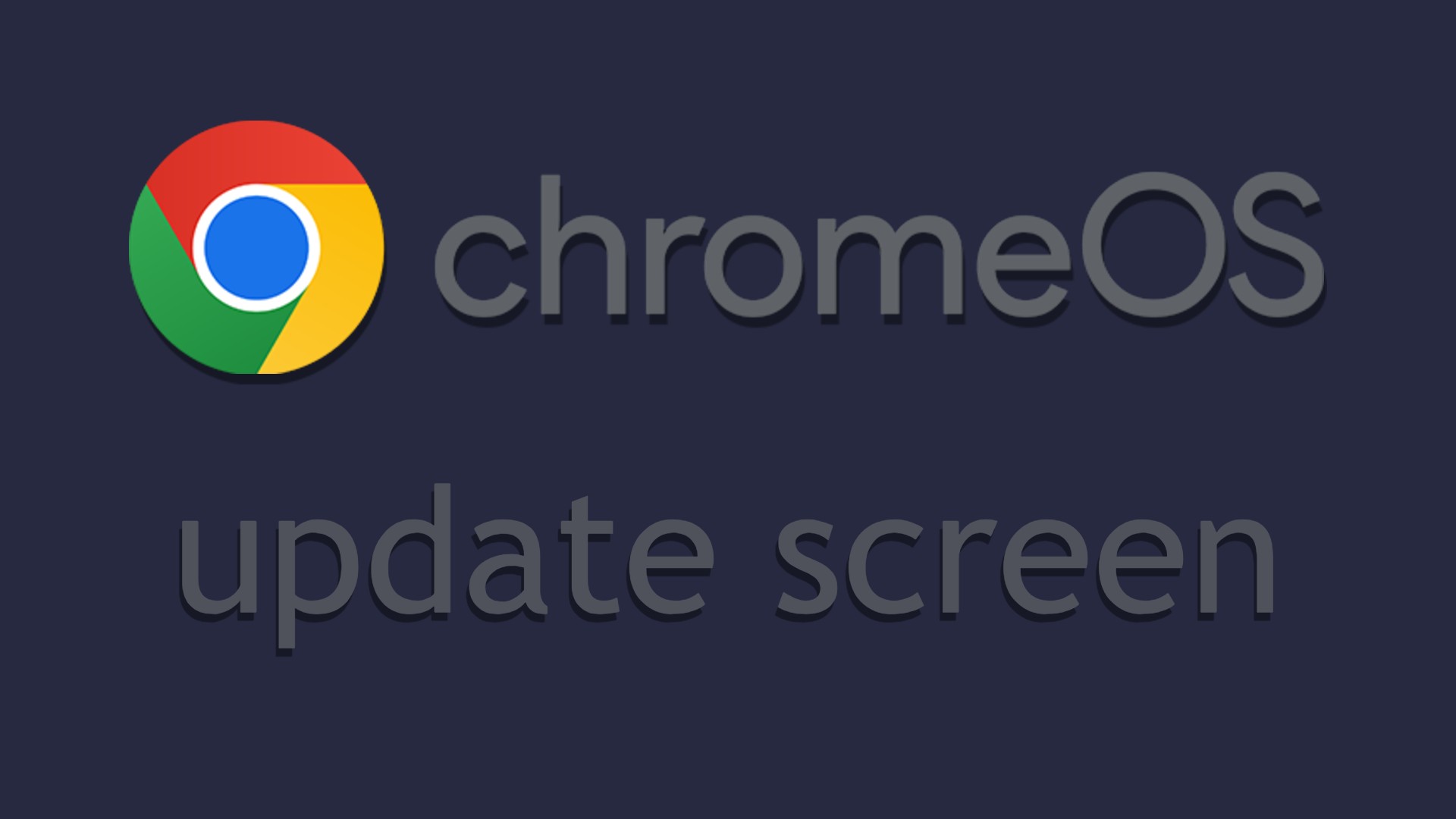 pantalla chromeOS